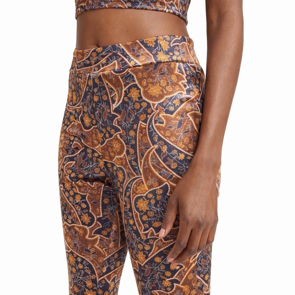 Elodie Pants - Elodie - Velvet Paisley Pants